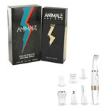 Ficha técnica e caractérísticas do produto Presente para Homem Kit Perfume Animale For Men 100 Ml com Aparador de Pelos 4-1 Nariz Ouvido Barba