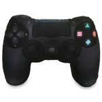 Ficha técnica e caractérísticas do produto Presente para Namorado Gamer: Almofada Geek Joystick Formato Controle de Video Game Playpillow Black