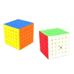 Ficha técnica e caractérísticas do produto Presentes 6x6 colorida Magic Cube criativa Brain Teaser Stress Relief enigma Brinquedos Xmas