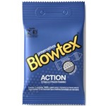 Ficha técnica e caractérísticas do produto Preservativo Blowtex Action com 12 Unidades