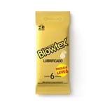 Ficha técnica e caractérísticas do produto Preservativo Blowtex Lubrificado 6 Unidades