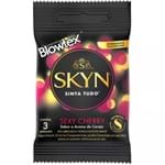 Ficha técnica e caractérísticas do produto Preservativo Blowtex Skyn Sexy Cherry 3 Un