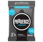 Ficha técnica e caractérísticas do produto Preservativo Cabeção Prudence Unica C/3