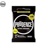 Ficha técnica e caractérísticas do produto Preservativo Camisinha Prudence Extra Grande 56mm 3 Unidades