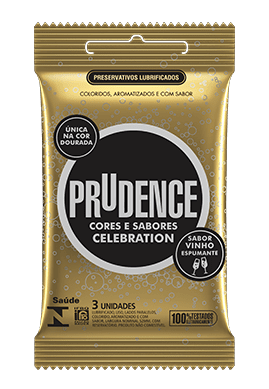 Ficha técnica e caractérísticas do produto Preservativo Celebration com 3Un Prudence - 3785