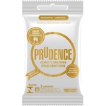 Ficha técnica e caractérísticas do produto Preservativo Celebration Vinho Espumante - 12 embalagens c/ 3 unidades - Prudence