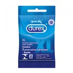 Ficha técnica e caractérísticas do produto Preservativo Clássico XL - 3 Unidades - Durex