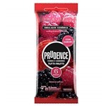 Ficha técnica e caractérísticas do produto Preservativo Cores e Sabores 6 Unidades Prudence - Tutti Frutti - U