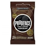 Ficha técnica e caractérísticas do produto Preservativo Cores e Sabores Prudence - Chocolate - U