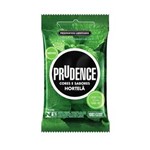Ficha técnica e caractérísticas do produto Preservativo Cores e Sabores Prudence - Hortelã