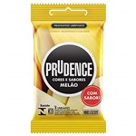 Ficha técnica e caractérísticas do produto Preservativo Cores e Sabores Prudence - Melao - U