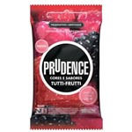 Ficha técnica e caractérísticas do produto Preservativo Cores e Sabores Prudence - Tutti Frutti