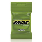Ficha técnica e caractérísticas do produto Preservativo Eros Menta com 3 Unidades