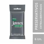 Ficha técnica e caractérísticas do produto Preservativo Jontex Comfort Plus 6 Un