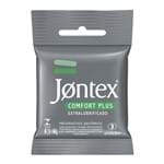 Ficha técnica e caractérísticas do produto Preservativo Jontex Comfort Plus com 3 Unidades