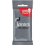 Ficha técnica e caractérísticas do produto Preservativo Jontex Lubrificado Leve 8 Pague 6 Unidades