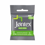 Ficha técnica e caractérísticas do produto Preservativo Jontex Lubrificado Maça Verde com 3 Unidades