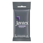 Ficha técnica e caractérísticas do produto Preservativo Jontex Lubrificado Sensation 6 Unidades