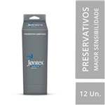 Ficha técnica e caractérísticas do produto Preservativo Jontex Lubrificado Sensitive C/3 - Display C/ 12 Unidades
