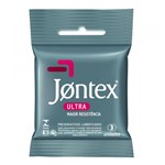 Ficha técnica e caractérísticas do produto Preservativo Jontex Lubrificado Ultra 3 Unidades - JONTEX
