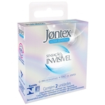 Preservativo Jontex Sensação Invisível c/ 2 Camisinhas