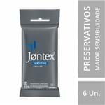 Ficha técnica e caractérísticas do produto Preservativo Jontex Sensitive 6 Unidades