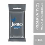 Ficha técnica e caractérísticas do produto Preservativo Jontex Sensitive com 6 Un