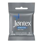 Ficha técnica e caractérísticas do produto Preservativo Jontex Sensitive com 3 Unidades