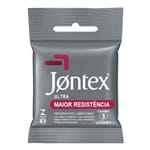 Ficha técnica e caractérísticas do produto Preservativo Jontex Ultra Maior Resistência com 3 Unidades