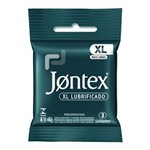 Ficha técnica e caractérísticas do produto Preservativo Jontex XL Lubrificado 3 Unidades