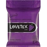 Ficha técnica e caractérísticas do produto Preservativo Lovetex Uva com 3 Unidades