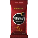 Ficha técnica e caractérísticas do produto Preservativo Lubrificado - 6 embalagens c/ 8 unidades (Leve 8 e Pague 6) - Prudence