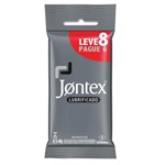 Ficha técnica e caractérísticas do produto Preservativo Lubrificado Jontex – 8 Unidades