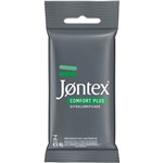 Ficha técnica e caractérísticas do produto Preservativo Lubrificado Jontex Confort Plus - 6 Unidades
