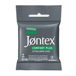 Ficha técnica e caractérísticas do produto Preservativo Lubrificado Jontex Confort Plus - 3 Unidades