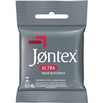 Ficha técnica e caractérísticas do produto Preservativo Lubrificado Jontex Ultra - 3 Unidades