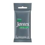 Ficha técnica e caractérísticas do produto Preservativo Masculino Jontex Comfort Plus com 6 Unidades