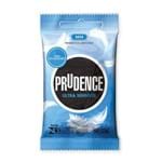 Ficha técnica e caractérísticas do produto Preservativo Masculino Prudence Ultra Sensível 3 Unidades