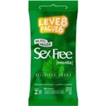 Ficha técnica e caractérísticas do produto Preservativo Menta com 6 Unidades - Sex Free