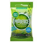 Ficha técnica e caractérísticas do produto Preservativo Prudence Caipirinha 3 Unidades