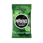 Ficha técnica e caractérísticas do produto Preservativo Prudence Cores e Sabores Hortelã