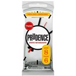 Ficha técnica e caractérísticas do produto Preservativo Prudence Efeito Retardante 8 Unidades