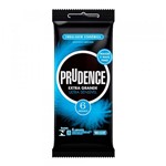 Ficha técnica e caractérísticas do produto Preservativo Prudence Extra Grande Ultra Sensível 6 Unidades
