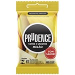 Ficha técnica e caractérísticas do produto Preservativo Prudence Melão 3 Unidades