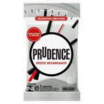 Ficha técnica e caractérísticas do produto Preservativo Prudence Retardante 3un