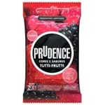 Ficha técnica e caractérísticas do produto Preservativo Prudence Tutti - Frutti 3un