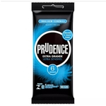 Ficha técnica e caractérísticas do produto Preservativo Prudence ultrassensível extragrande com 6 unidades