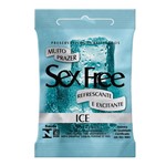 Ficha técnica e caractérísticas do produto Preservativo Sex Free Ice com 3 Unidades