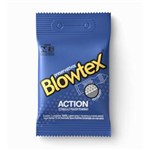 Ficha técnica e caractérísticas do produto Preservativos Action Emb. com 3 Uni - Blowtex