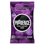 Ficha técnica e caractérísticas do produto Preservativos Prudence Sabor Uva com 3 Unidades